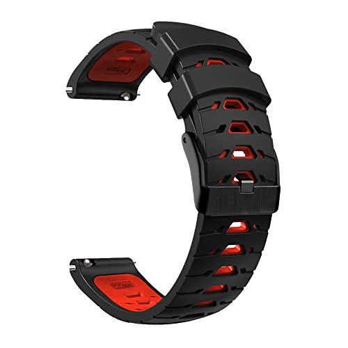 Bracelet silicone 20mm Garmin Venu 2 Plus pour le sport et le bureau