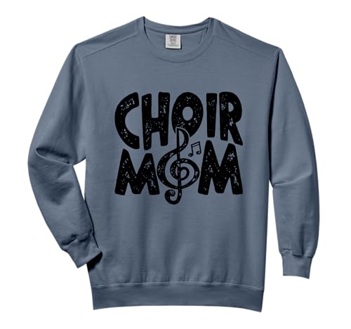 Choir Mom Marching Band Mama Senior Musical Life Comfort Colors Adult Sweatshirt