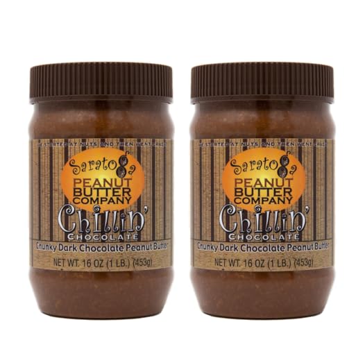 Saratoga Peanut Butter Chillin Chocolate Dark Chunky 16oz