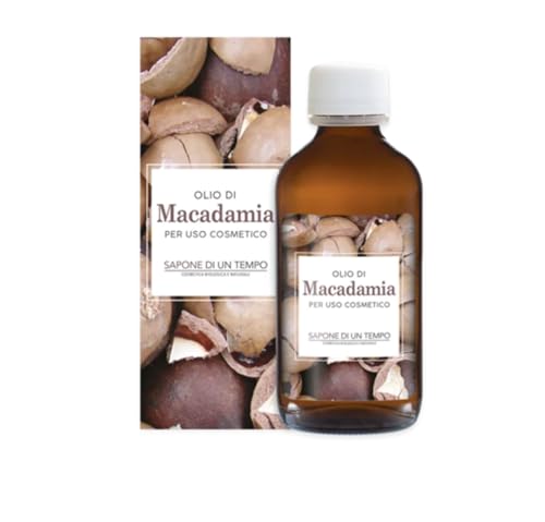 Sapone di Un Tempo Aceite de macadamia suave acción hidratante y nutriente 100% puro vegano 100 ml