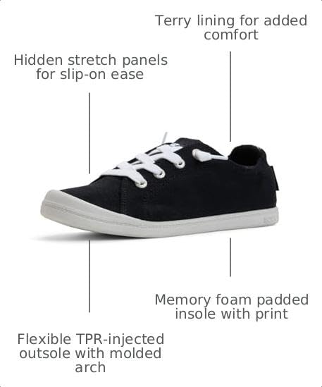 Image of Roxy Women's Bayshore Slip-on Sneakers
