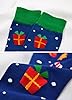 PUTUO Calze Fantasia Uomo Calzini Natale: Calzini Divertenti di Cotone Uomo Calze Lunghe Invernali Termici Colorate, 39-45, 6 paia #5