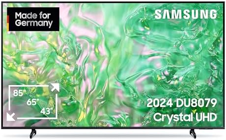 Samsung Crystal UHD 4K DU8079 Fernseher 85 Zoll, Samsung TV mit D...