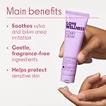 Love Wellness Comfy Cream | Vulva & Vaginal Moisturizer Cream | Daily Care for Dry & Sensitive Vulva | Non-Irritating & Fragrance-Free | Nourishing Vulva Balm for Vaginal Health Support | 1.01 oz. - Image 3