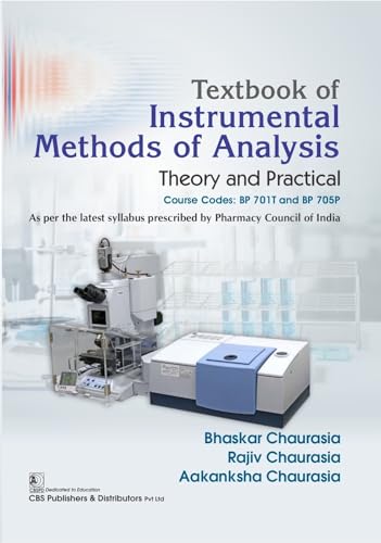 Image of Textbook of Instrumental Methods of Analysis Theory and Practical | Course Codes: BP 701T and BP 705P - 2026
