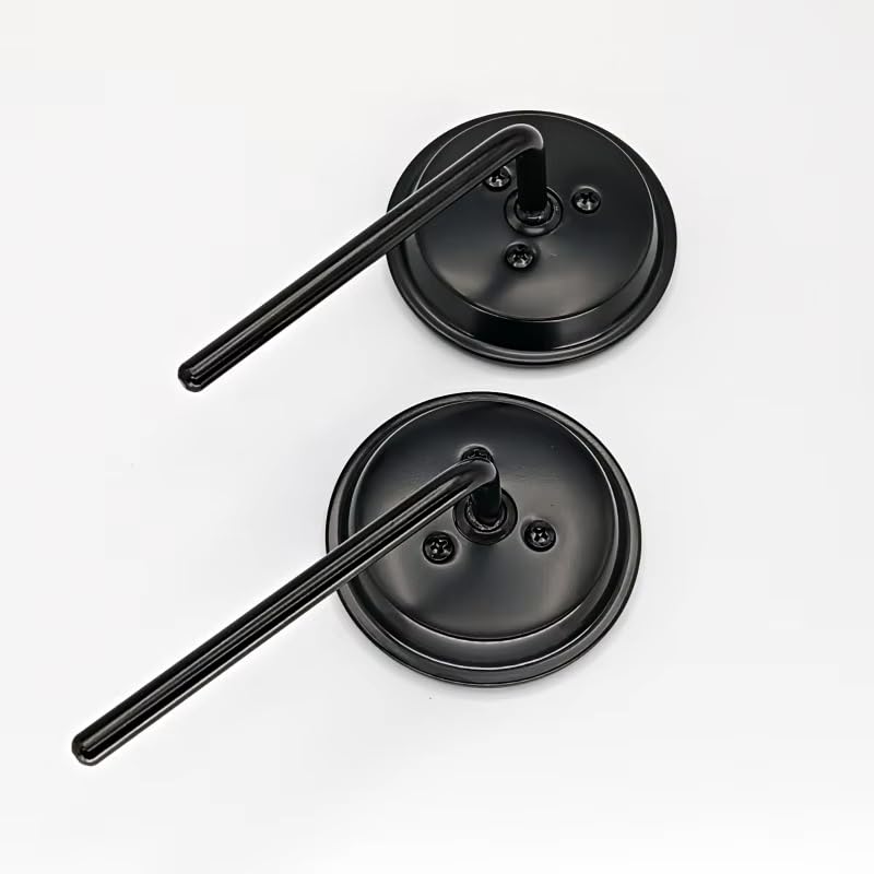 Rétroviseurs de moto MS-2057-B en métal robuste pour rouler en toute sécurité sur route