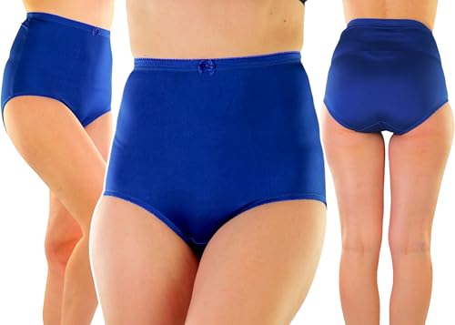 Image of ToBeInStyle Women's Pack of 6 High-Waisted Girdle Brief Tummy Support Everyday Panties