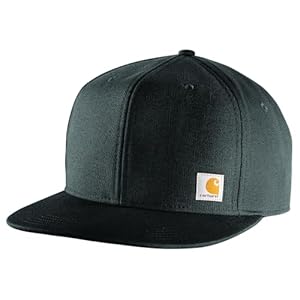 Carhartt Men’s Firm Duck Flat Brim Cap