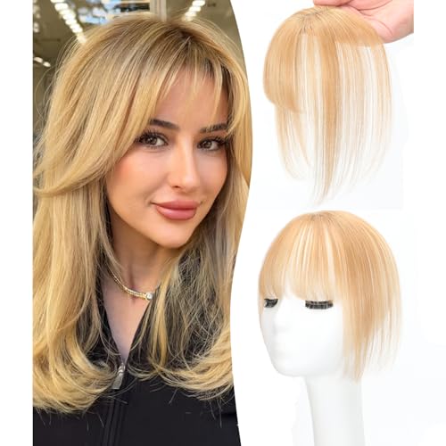 Seimainurs Aplique De Cabelo Humano 100% Natural Com Franja, Para...