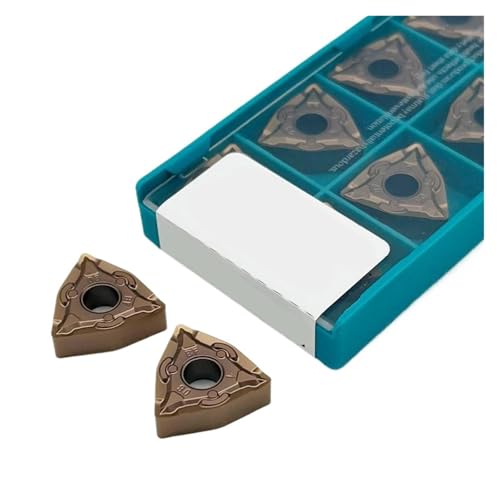 Lot de 10 plaquettes carbure WNMG080408 BF VP31 pour chariotage extérieur de précision