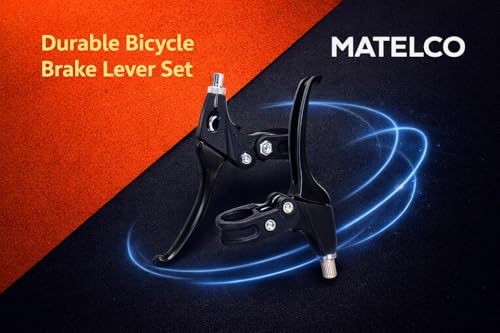 Image of Matelco Bicycle Disc Break Set Thradless for All Bikes Cycle Stainless Steel Kit Complete Set for Bicycle Disk Break (Pack of 1)