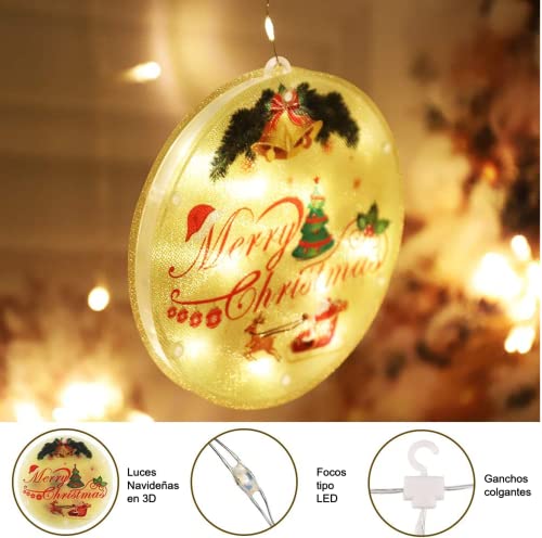 Consejos y comparativas para Comprar Luces de cortina para ventanas navideñas los mejores 10. 2 Imagen adicional