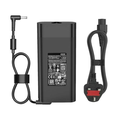 vencoss 230W Laptop Charger Compatible With HP Omen 15 16 17 ZBook Fury 16 G9 TPN-Q2 M41303-001 TPN-LA10,AC Adapter Compatible With HP Victus 16 16-r0077ng Gamming Laptop Power Supply