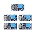 5Pcs Boost Module MT3608 DC-DC Step Up Converter 2A Boost Regulator Voltage Converter Board Type C Power Supply Module Adjustable Voltage Regulator Input 2V-24V to 5V-28V
