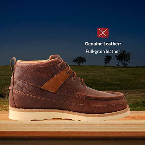 Twisted X Men's 4" Wedge Sole Boot Driving Mocs2