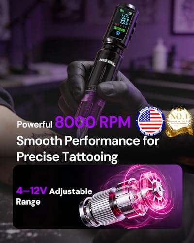 Professional Tattoo Machine Kit Wireless