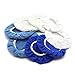AUTDER 7 Inch & 8 Inch Car Polisher Pad Bonnet, Waxers Bonnet Set, Woollen+Cotton+Microfiber+Coral Fleece, 2 Pcs for Each, Pack of 8 Pcs