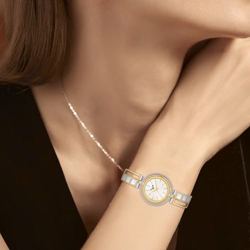 Image of WHITE BIRD Women's Watch, Silver /Gold, Analog Display