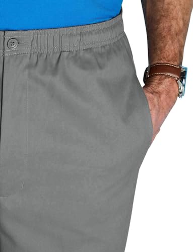 Chums Men's Comfort Fit Cotton Rugby Pants Elasticated Waistband with Drawcord Comfort Fit Casual Mens Pants Charcoal 5