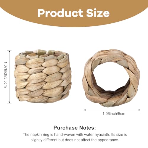 Aptwow NRHL06-AW Farmhouse Napkin Rings thumb #6