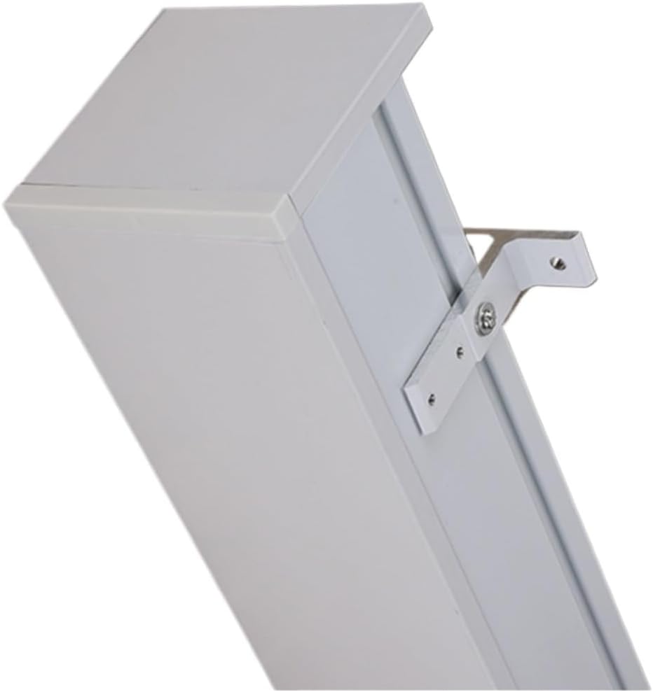Curtain Box Valance Wall Curtain Track, Curtain Box Valance, Aluminum Curtain Rod, Room Partition Railing Single Track Side Mounted(200cm/6.6ft)