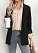 OMSJ Women's Striped Button Down Shirts Casual Long Sleeve Stylish V Neck Blouses Tops with Pockets (XL, Pink)