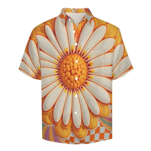 Camisa de estampado 3D regular fit para hombre adiós al calor veraniego 2