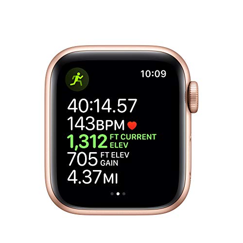 Image of Apple Watch Series 5 (GPS, 40mm) - Gold Aluminium Case with Pink Sport Band