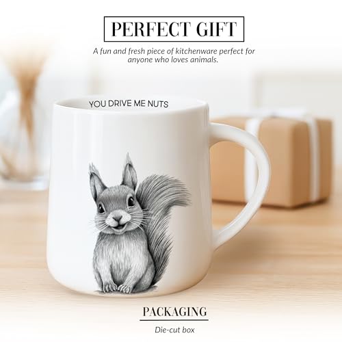 Taza Pavilion Gift Company Drive Me Nuts 17 oz miniatura 3