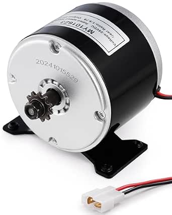Motor Eléctrico Cepillado 12V 3100RPM – Ideal Para Bicicletas Y Scooters Eléctricos DIY