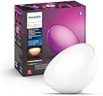 Philips Hue Go Smart Portable Dimmable Table Lamp, White - White and Color Ambiance LED Color-Changing Light - 1 Pack - Indoor and Outdoor Use - Control with Hue App or Voice Assistant