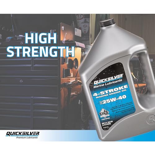 Image of Quicksilver by Mercury Marine 25W-40 Marine Engine Oil
