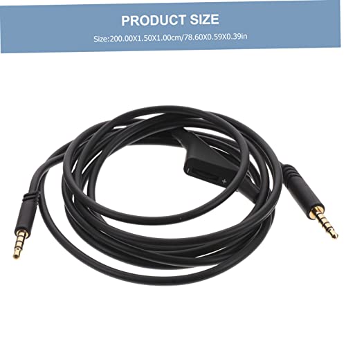 Cable de audio para auriculares de repuesto DOITOOL para solucionar cortes de sonido 7