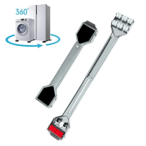 Appliance Dolly Cart With 360 Degree Moving Wheels Mini Fridge Stand Extendable Appliance Rollers Furniture Mover Mobile Roller Base For Washing Machine, Dryer, Refrigerator, Dishwashers, Furniture #TOP1