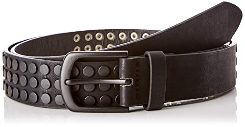 Urban Classics Rivet Belt Cinturón, Negro (Black 00007), 120 cm para Hombre