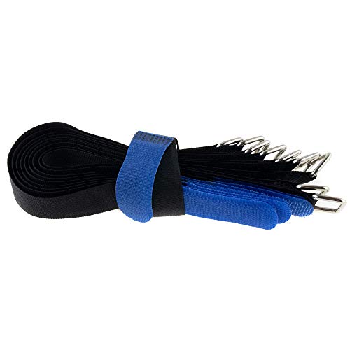 Cable Ties 300 x 20 Black/Blue Pack of 10, regulär