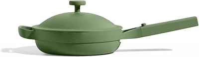 Our Place Mini Always Pan 2.0-22cm (1.1L) Nonstick, Toxin-Free Ceramic Cookware | Patented 10-in-1 Aluminum Frying & Sauté Pan | Safe for Oven, Induction & All Cooktops up to 232°C | Sage