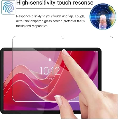Image of Argus HD Clear Tempered Glass for Lenovo Tab M11 / Lenovo Idea Tab 11 inch Screen Protector Guard for Lenovo Tab M11 / Idea Tab Tablet, 9H Anti-Scratch, Smudge Proof, Bubble Free Guard - Pack of 1
