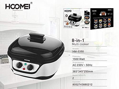 LEOVIN Multi Cooker Eléctrico 8 en 1 1500W Olla Antiadherente 5LT CW499