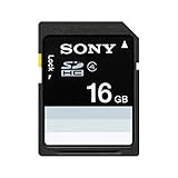 Sony SF16N4 - Tarjeta de Memoria SecureDigital de 16 GB (Clase 4, 15 MB/s, enchufar y Usar)