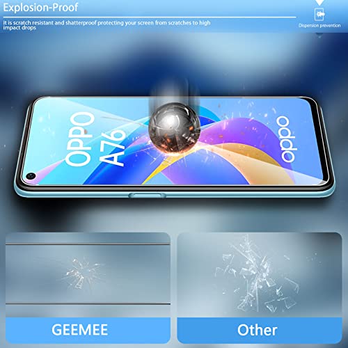 GEEMEE Pellicola Vetro Temperato+Fotocamera Vetro