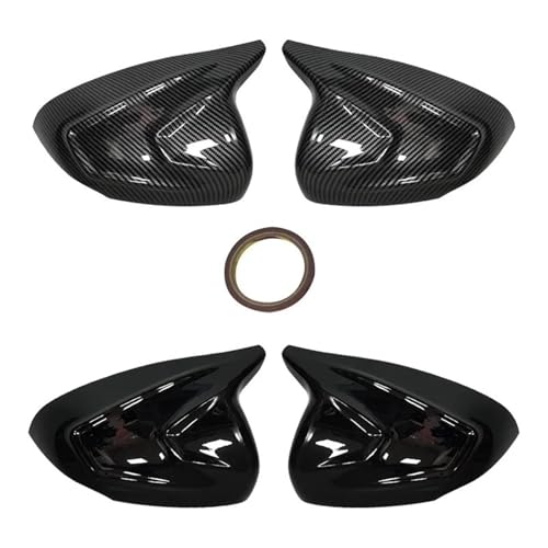 Rétroviseur latéral couvercle carbone pour BMW E87 E81 E90 E91 E93 aile porte