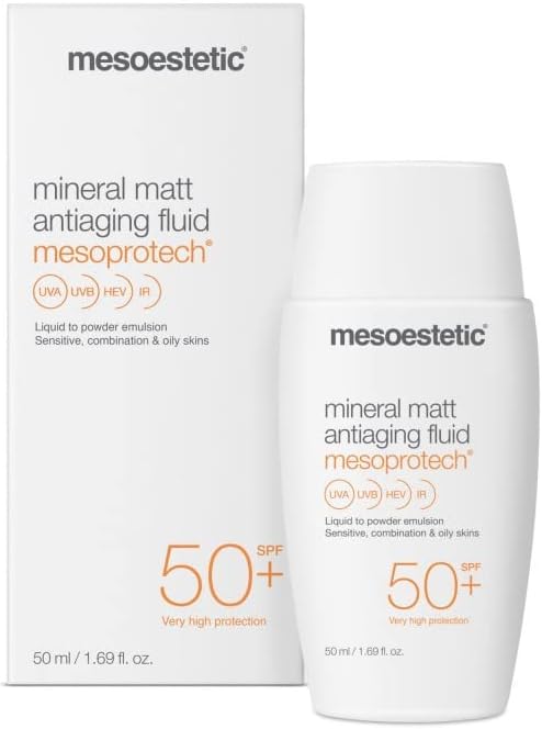 Mesoestetic Mesoprotech Mineral Matt Antiaging Fluid SPF50 50 ml