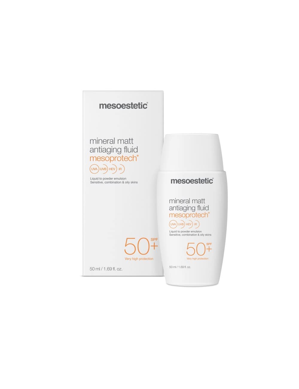 Mesoestetic - Mineral Matt Antiaging Fluid SPF50 50ml
