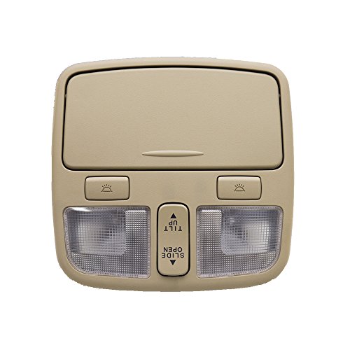 AutomotiveApple Sell Hyundai Motors OEM Genuine 928103K001V2 Overhead Console Lamp Beige 1-pc for 2006-2010 Hyundai NF Sonata product thumbnail 2