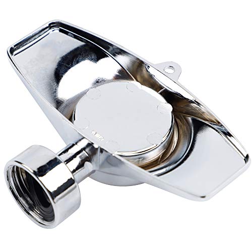 Twinkle Star 2 Pack Metal Spot Sprinkler, 360 Degree Square Circle Pattern Sprinkler With Gentle Water Flow, Hose Sprinklers Coverage Area Up To 30Ft For Small Area Yard Lawn Garden Watering #TOP5