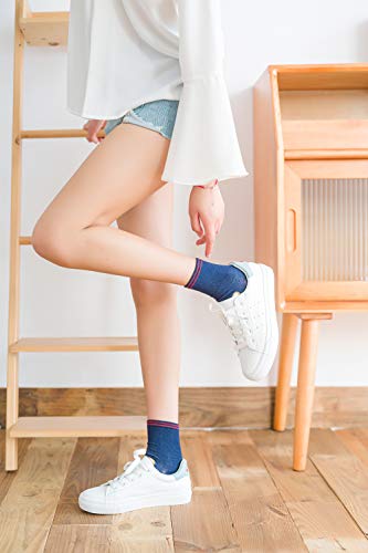 Putuo Calzini Divertenti Donna In Cotone: Calze Con Motivo A Gatto Animale Da Donna 5 Paia, Motivo Di Cane, 37-43 - 7