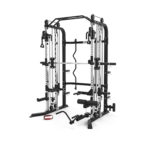 TOORX ASX-2000 Stazione ALL IN ONE - 3-IN-1 dual pulley, smith machine, rack.