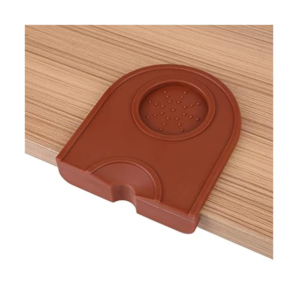 LANTRO JS Almohadilla de Prensador de Café, Alfombrilla de Silicona, Espresso Prensador de Café Mat, para Portafiltros… - Imagen 7