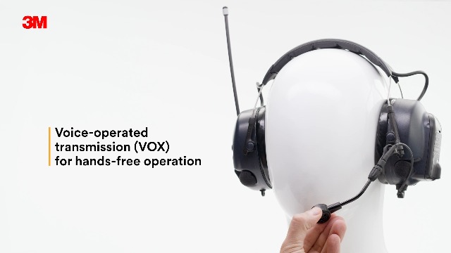 Image of 3M PELTOR WS LiteCom PRO III Headset, Headband, Professional Grade Durability, Wireless Two-Way Communication Radio, Bluetooth, Boom Microphone, Navy Blue, MT73H7A4D10N